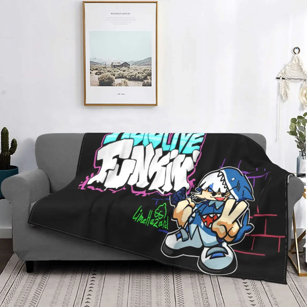 

Покрывало с коллажем «пятница ночь», s, чехол на диван, Фланелевое весенне-осеннее аниме одеяло для постельного белья, плюшевое тонкое покрывало