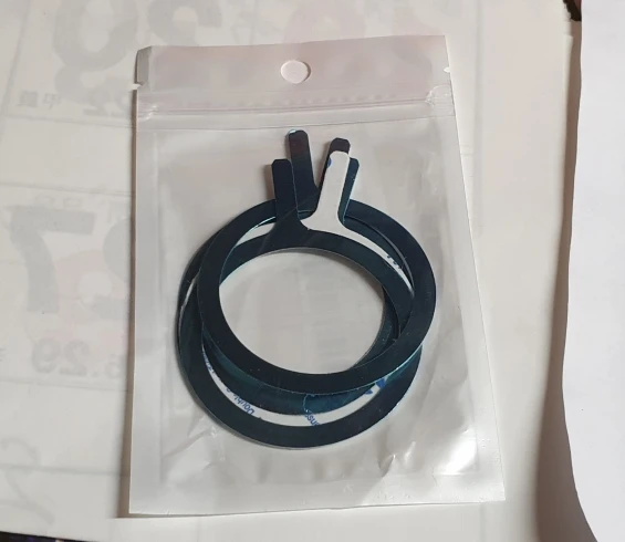 3/5 PC Metal Ring Plate for Magsafe Accessories for iPhone 14 15 Magnetic Mobile Phone Holder Car Wireless Charger Iron Sheet photo review
