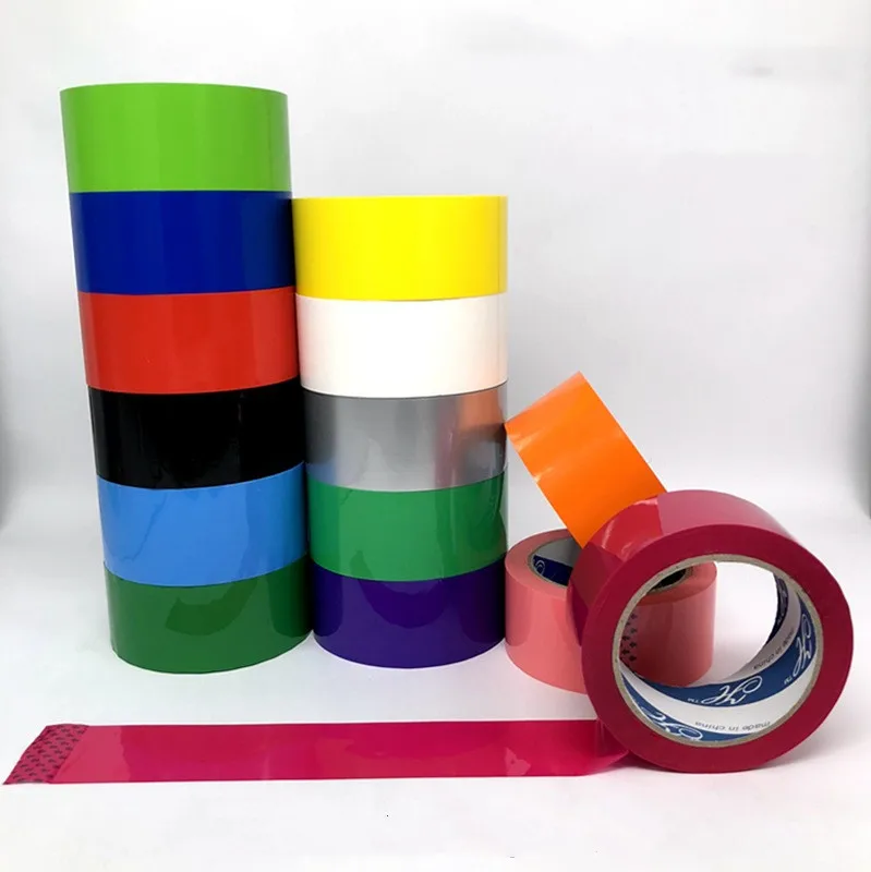 Multi Color Adhesive Tape Viscosity Sealing Tape Carton Packing Colorful  Tape