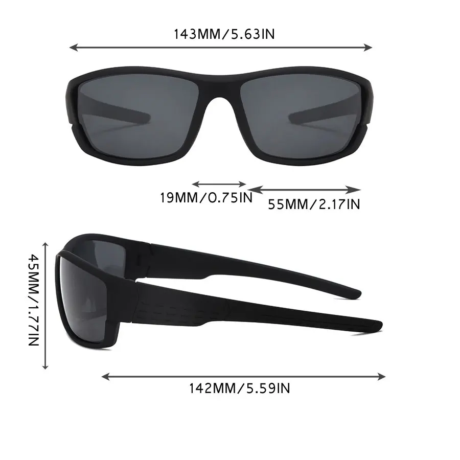 Neueste Polarisierte Sonnenbrille Männer Frauen Outdoor Sport Radfahren Laufen Angeln Photochrome Sonnenbrille – Detail 2