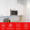 GLOMJA17S2B-10 Over-The-Range Microwave, Energy Saving/ECO Mode, 30-second Express Cooking, 9 Auto-cook Programs, 1000W/120Volts 3