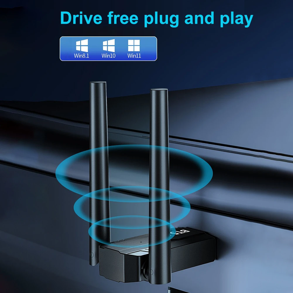150M USB Bluetooth 5.3 Adapter 20m Bluetooth Dongle for PC Speaker Wireless Mouse Keyboard Music Audio Receiver Transmitter bluetooth adapter,bluetooth audio receiver,bluetooth transceiver adapter,audio adapter,bluetooth aux adaptor,wireless usb adapter