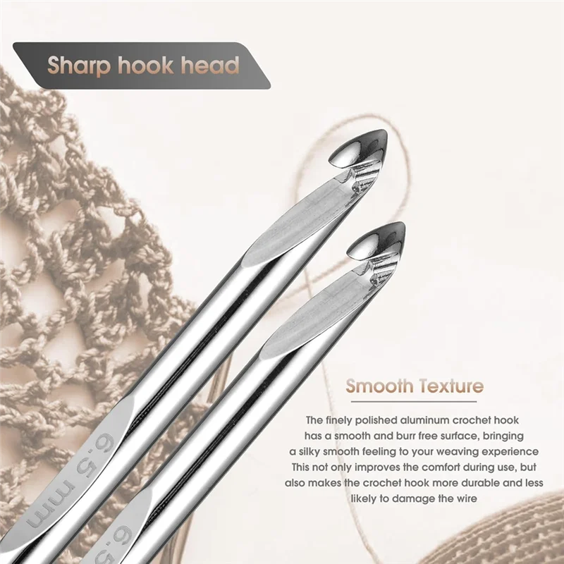 Tunisian Crochet Hook Set 6