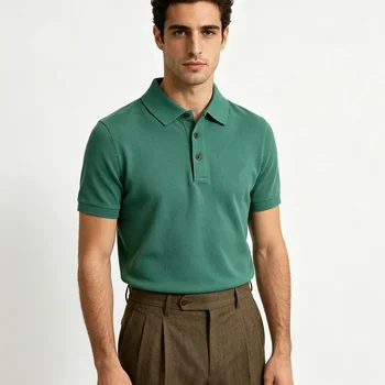 Camicie da uomo, polo da uomo, t-shirt ricamate di design, polo da golf, camicia slim fit da uomo, camicia business, smart casual