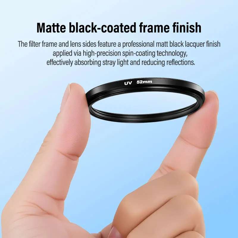 Ultra-Thin High Transmittance UV Lens Filter - Mirrorless Camera Protection