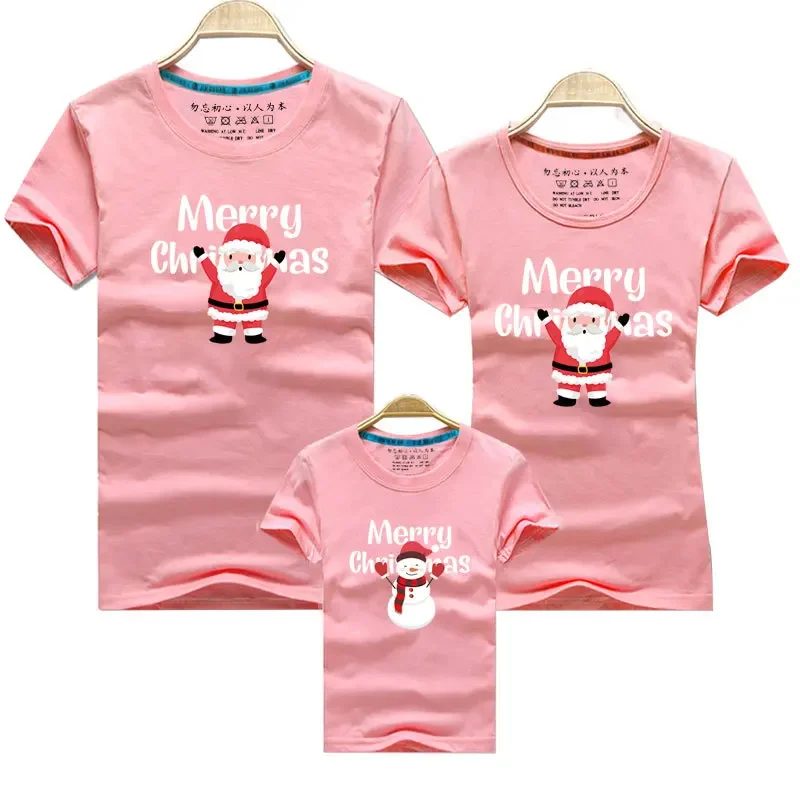 thumbnail image 1 of Camisetas familiares a juego de Navidad Camisetas para mamá, papá, niños Ropa de algodón para niños, 1 of 5