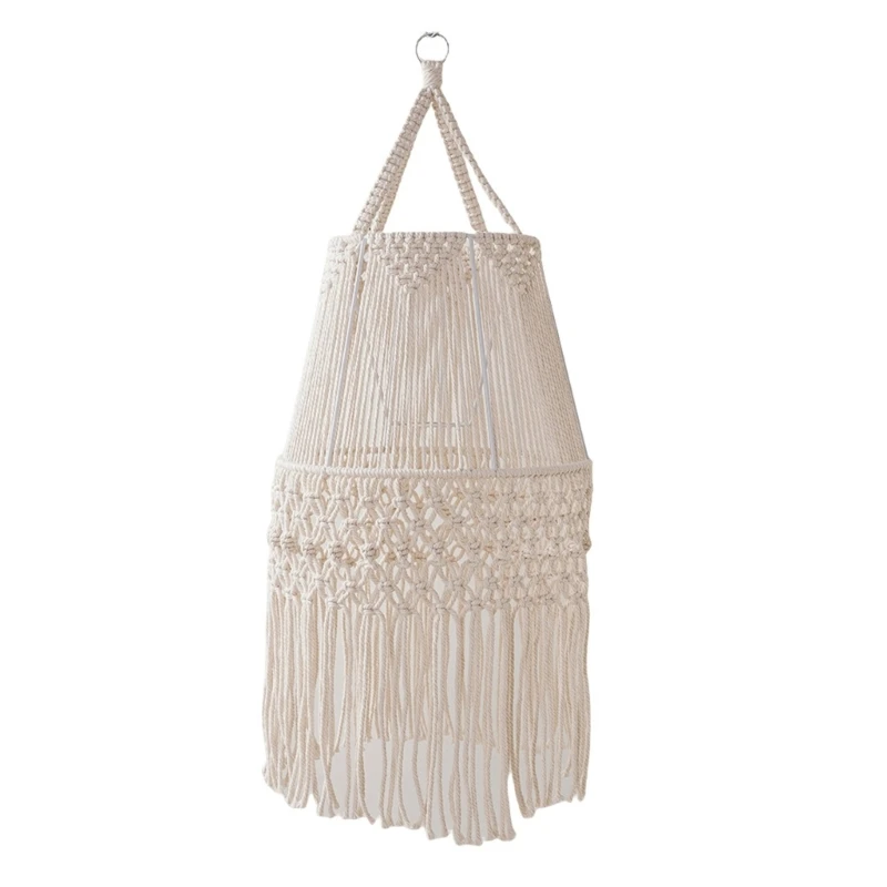 

Bohemia Cotton Handwoven Light Shade Unique Bedroom Lighting Solution