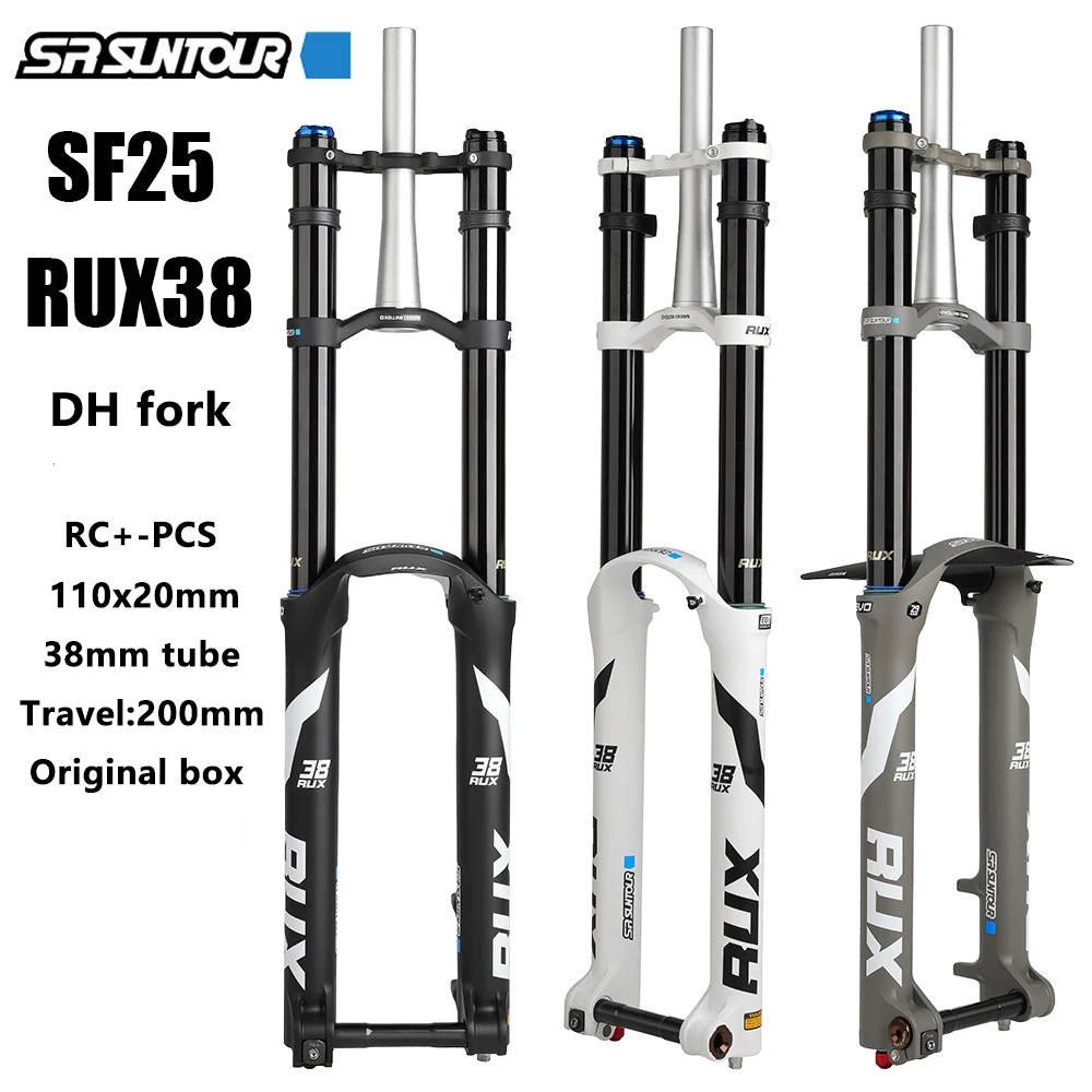 SUNTOUR RUX38 Mountain Bike Front Fork 29 Inch 200mm Travel DH