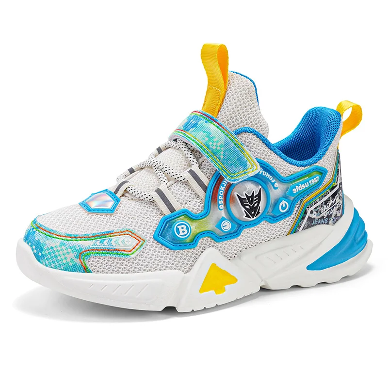 

Boys Sports Shoes Tennis Breathable Mecha Wind Fashion Children's Casual Shoes Lightweight Comfortable Children's Sports Shoes
