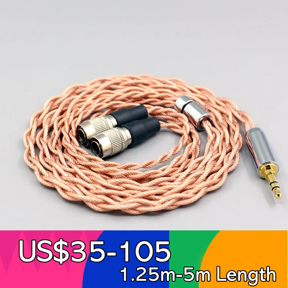 

Graphene 7N OCC Shielding Coaxial Mixed Earphone Cable For Mr Speakers Alpha Dog Ether C Flow Mad Dog AEON 4 core 1.8mm LN007777