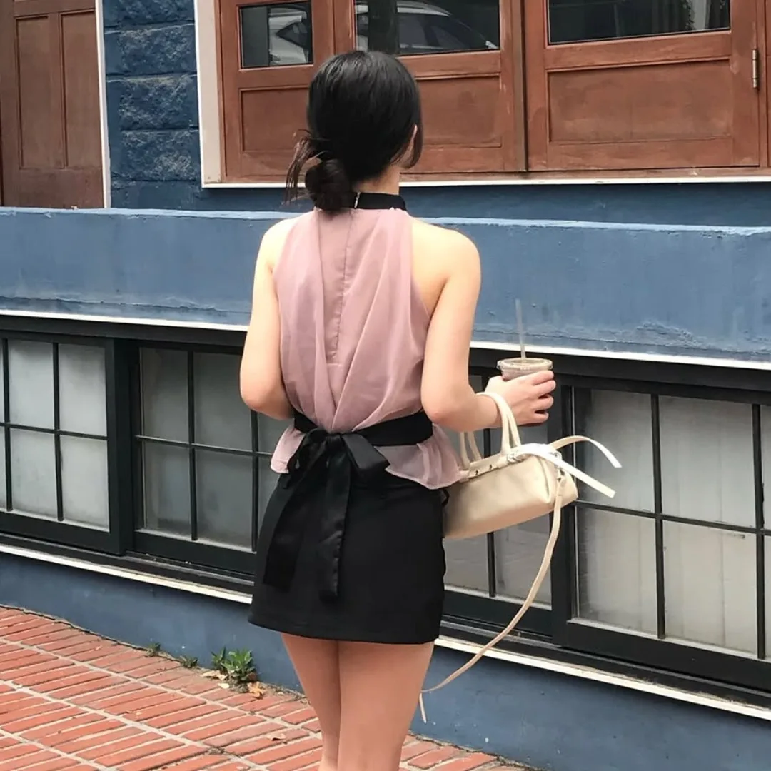  ũ   Dongda Gate INS Ÿ 㸮 Cinching Ʈ  ŵ  μҸ ž  Ÿ   ǻ ÷