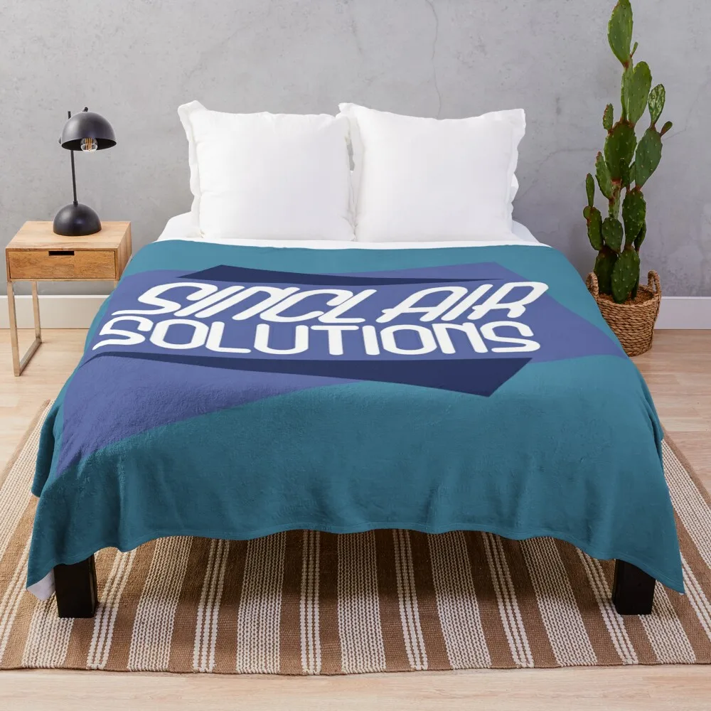Sinclair Solutions Logo Aziendale-Bioshock 2 Coperte Coperte Per Divani Coperte Per Coperte Trapuntate Da Letto