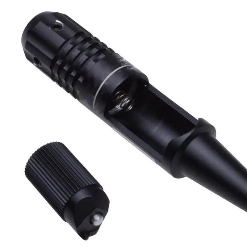 Durable Red Laser Bore Sighter Set for Any .22 To .50 Handguns Scope Collimator Kit Adjustable Caliber Adapters Rifles With Box
