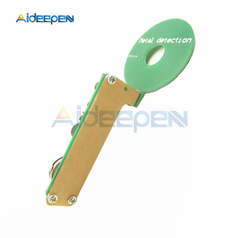 Metal Detector Kit Electronic Kit DC 3V-5V Non-contact Sensor Board Module DIY Electronic Part Metal Detector DIY Kit with Case 3