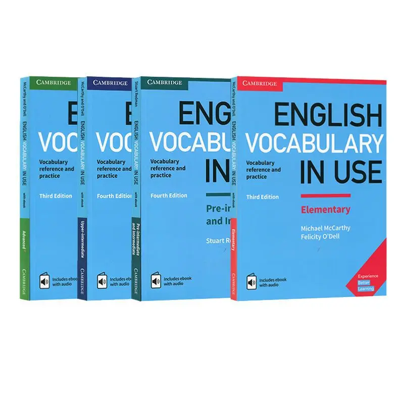 Libro Del Vocabolario Inglese Di Cambridge Vocabolario Inglese In Uso Enciclopedia Della Meditazione Dell'Artefatto Di Apprendimento Dell'Inglese