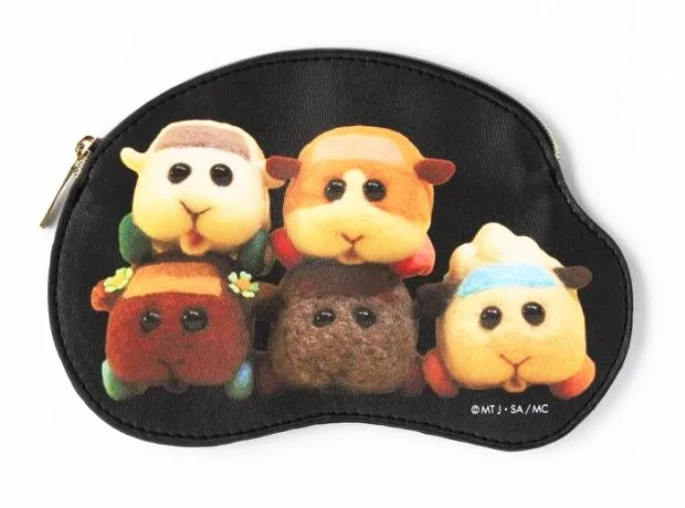 Nuovo Kawaii Cute Anime Pui Pui Molcar Mouse Bambini Pu Portamonete Make Up Cosmetici Borse Per Le Donne