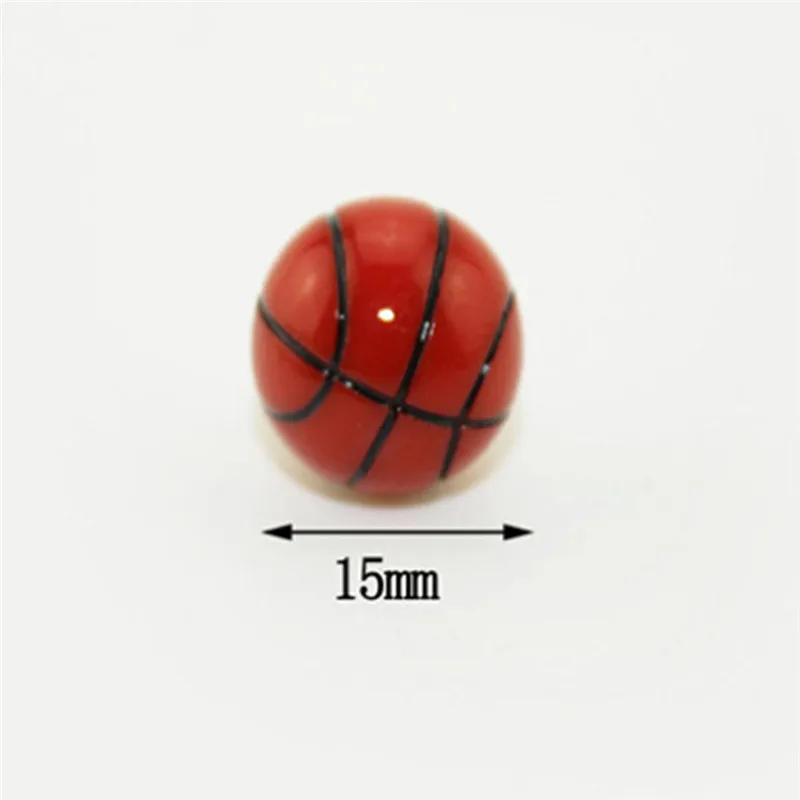 1:6/1:12 Dollhouse Miniature Sports Balls Soccer Football and Basketball Decor Toy 4
