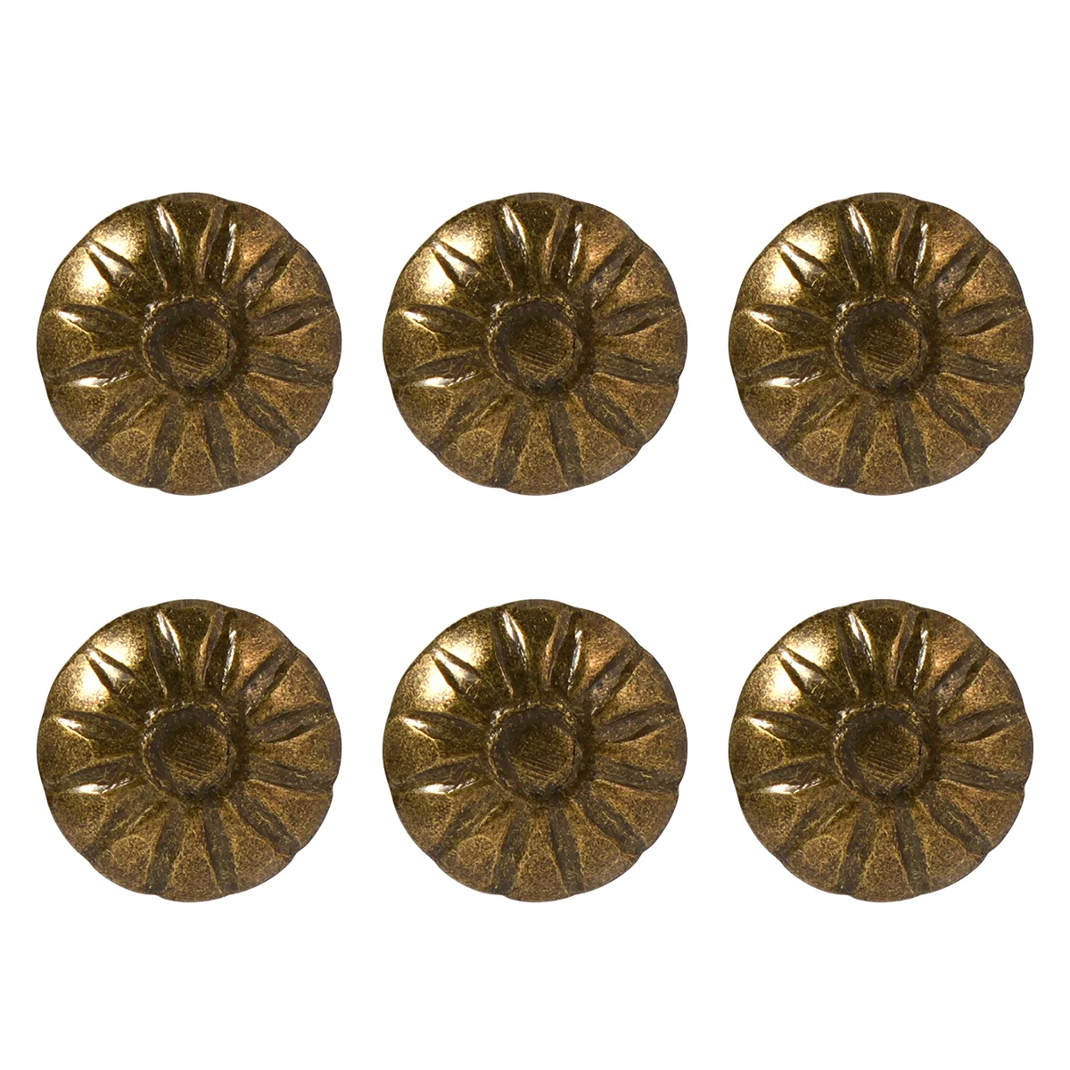 100 Pcs Chrysanthemum Bubble Nail Sofa Thumbtacks Home Retro Furniture Decorate