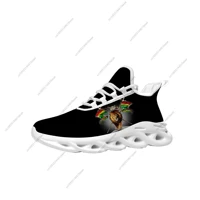Reggae Rastafarian Rasta Rastafari Lion Of Judah Flats Sneakers Mens Womens Sports Running Shoes Sneaker Customized Made Shoe 1