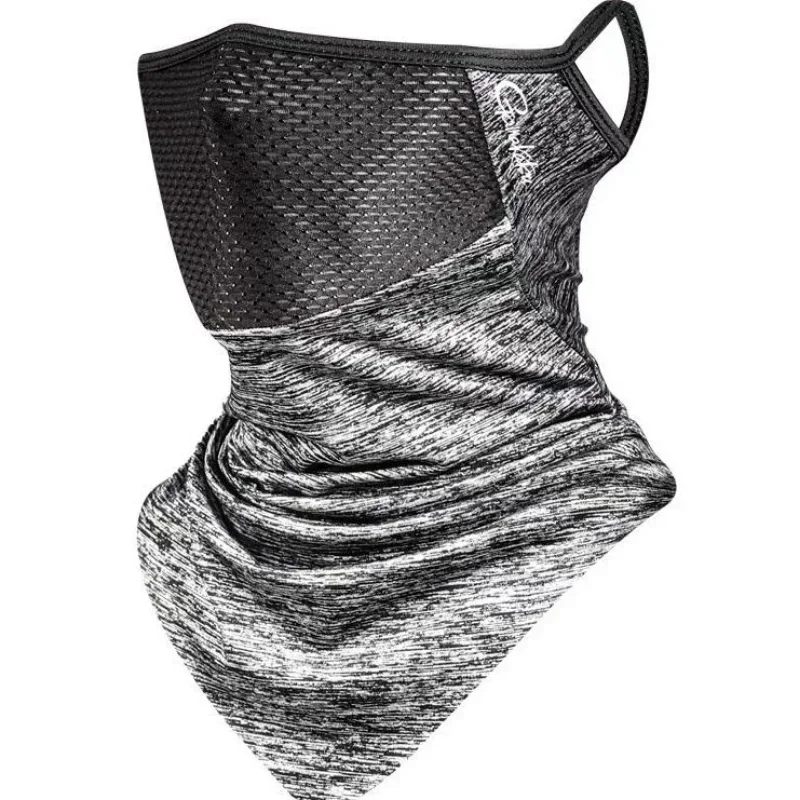 Gamakatsu Anti-Mosquito Sun Mask, Headscarf, Ice Silk, Hang Ear Face Towel, Sun Protection, Rock Fishing