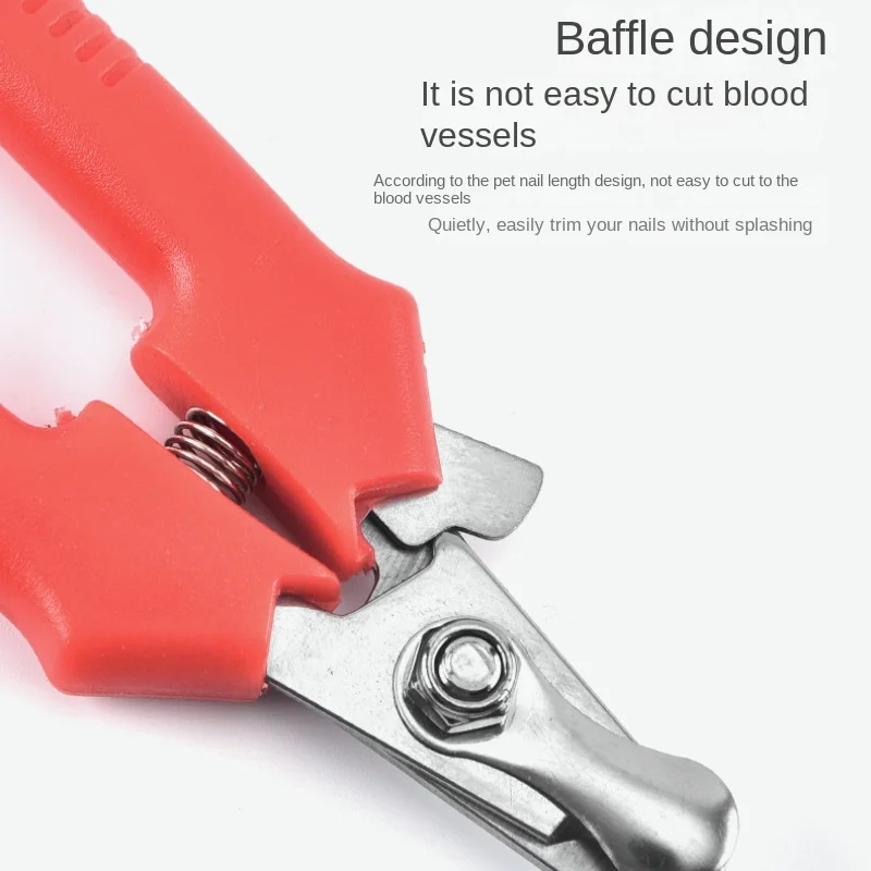 Pet Nail Clipper Pet Nail Scissors Pet Dog Grooming Nail Clippers Professional Nail Scissors for Dogs Cat Acessorios No Electric Clipper