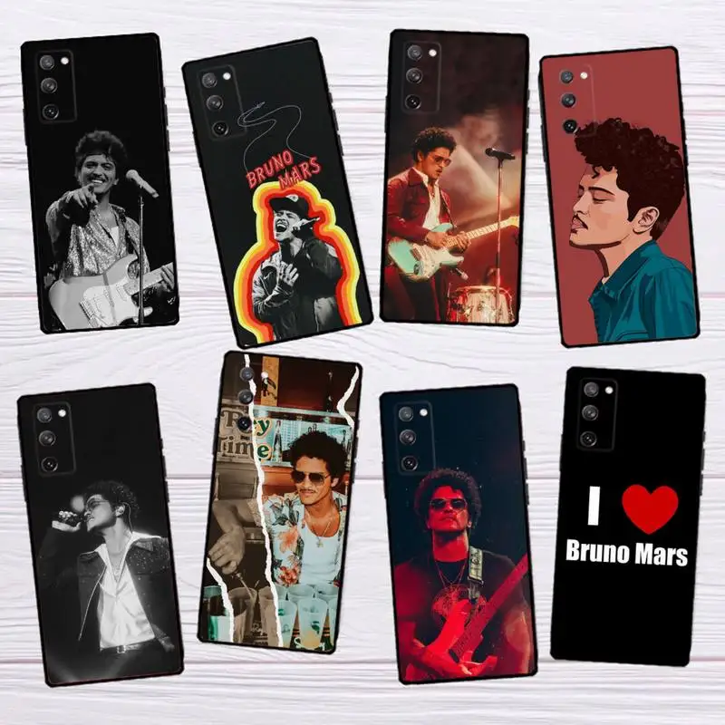 B-Bruno Singer Mars Custodia Per Telefono Per Samsungs23 S22 S21 S20 Ultra Pro S10 S30Plus 20 Cover Ultra Nera