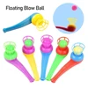 Kids Magic Tricks Floating Blow Balls Tube Toy Traditional Plastic Suspension Blowing Ball Recall Children Classic Toys Gifts 1
