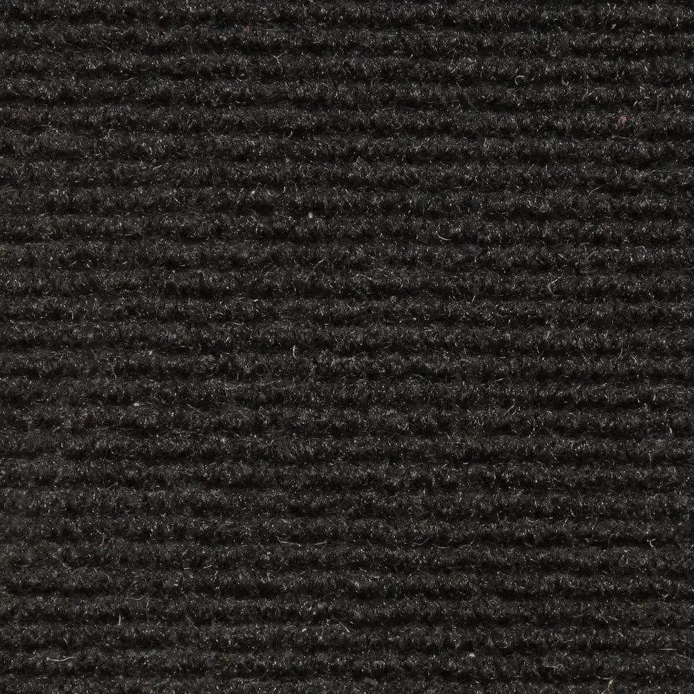 

Indoor Outdoor Carpet with Rubber Marine Backing - Black - 6 Feet x 10 Feet