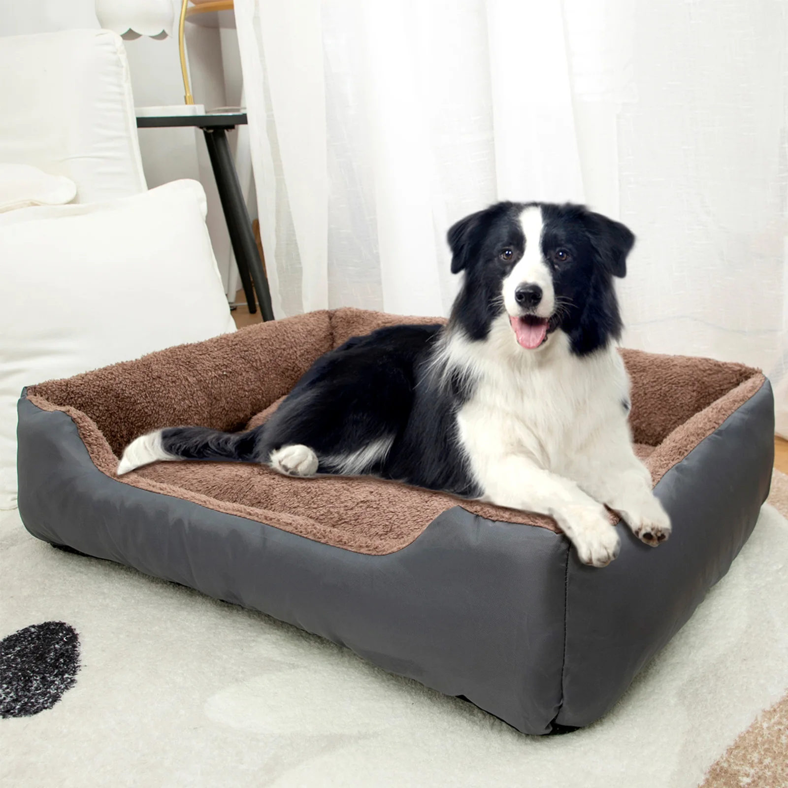 Dog Sofa Pet Beds Supplies Puppy Accessories Blanket Bed Bad Large