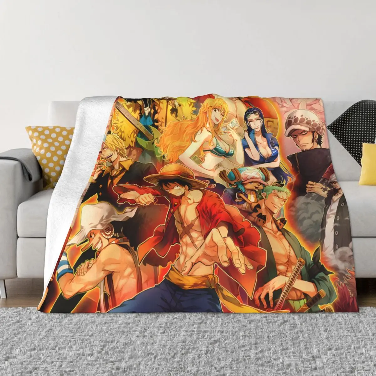 

One-Pieces- Team Portable Warm Throw Blankets for Bedding Travel