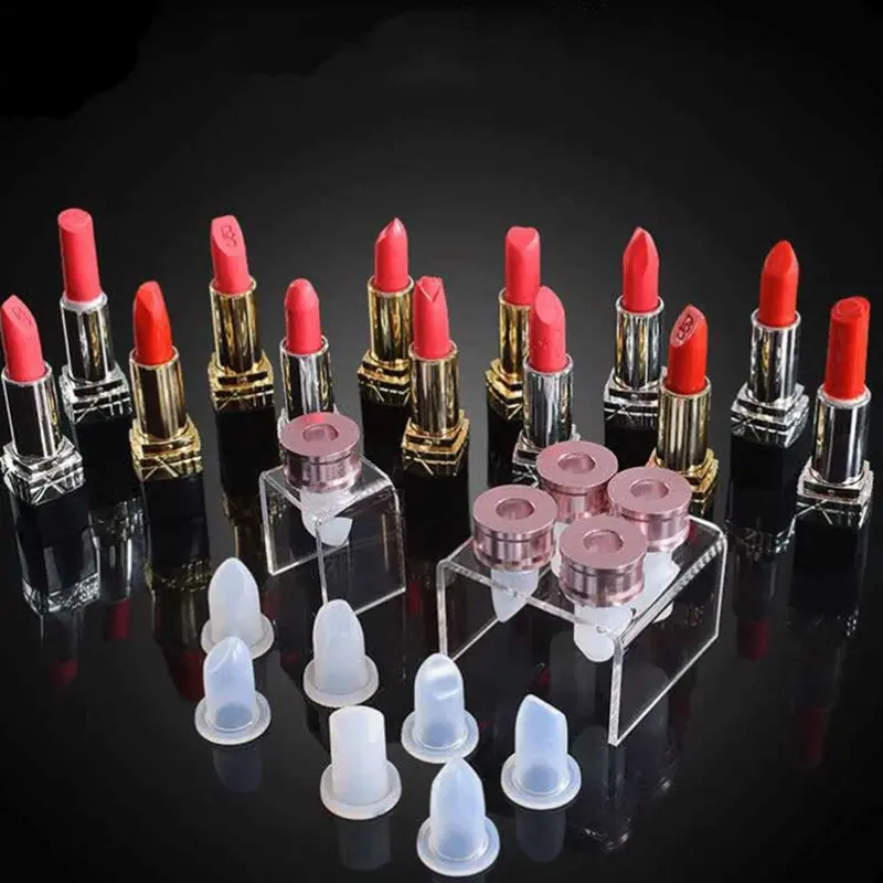 1PCLipstickMoldSiliconeDIYLipBalmCosmeticMouldHolderGoodUse