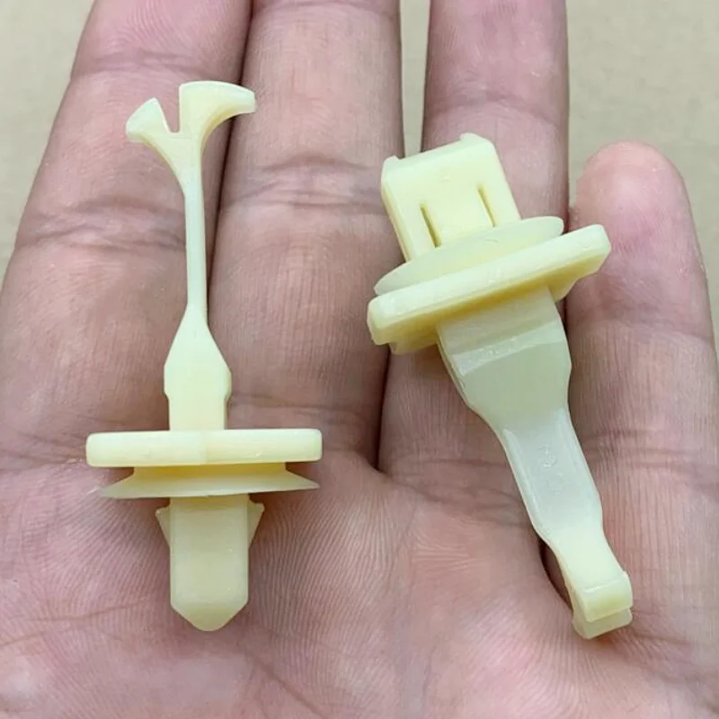 2Pcs For Subaru 2010-15 Xv Forester Outback Legacy Front Door A-Pillar Upright Interior Panel Clip Fixed Plastic Buckle