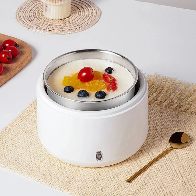 1L Electric Yogurt Maker Automatic Constant Temperature Yogurt Machine DIY Yogurt Rice Wine Natto Stainless Steel Liner 220V 4