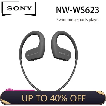 Sony NW-WS623 Underwater Swimming Headphones Wireless Bluetooth Waterproof Sweatproof In-ear MP3 Player Headphones All-in-one 1