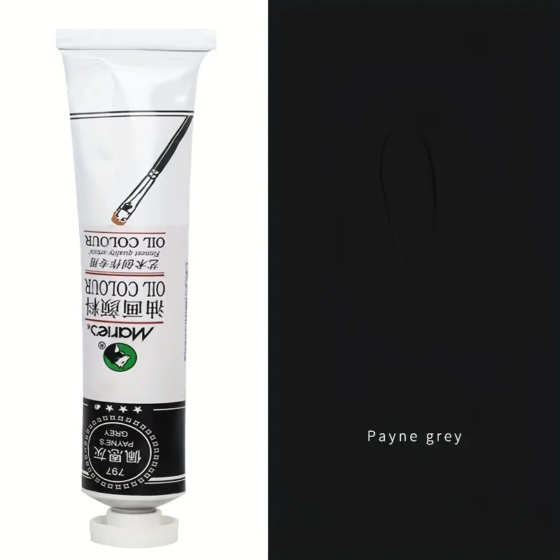 50ml Artist-Grade Oil Paint for Hand-Painted Canvas and Graffiti Art