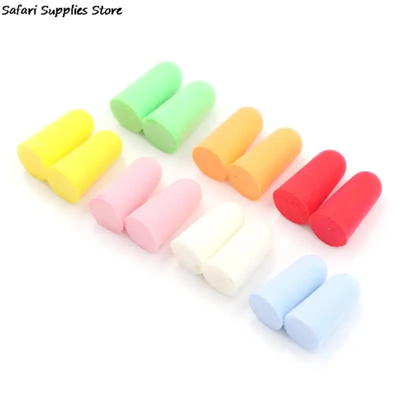New 10 Pair  PU Foam Ear Plugs Anti Noise Snore Earplugs Comfortable For Study Sleep 3