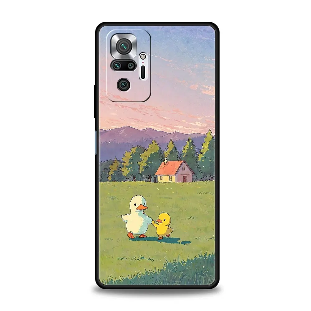 Whimsical Duck Soft TPU Phone Case Cover