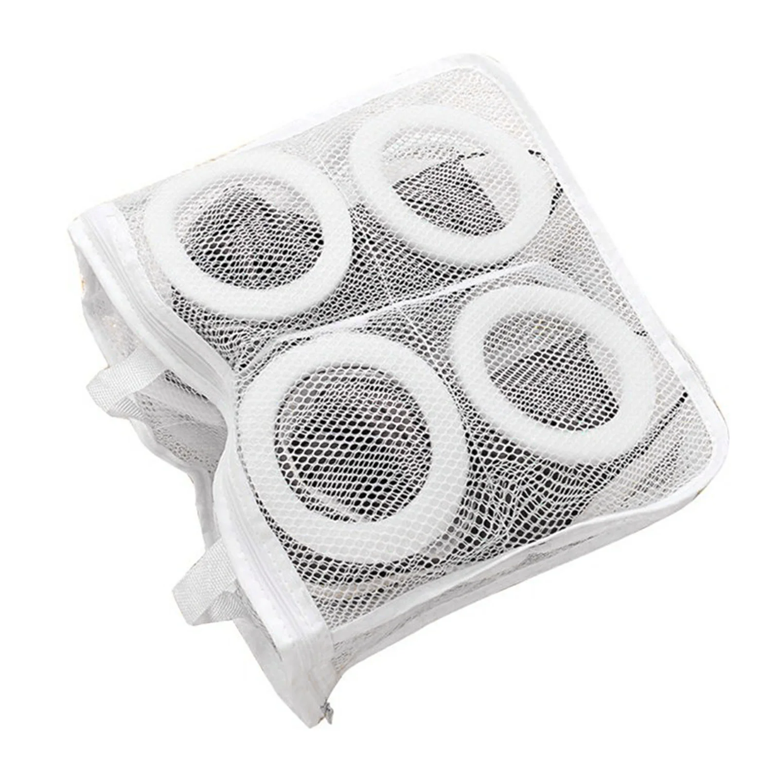 

2pcs Sneaker Dryer Wash Bag Shoes Cleaning Bag with Zipper Closure for Shoes Clothing & Laundry