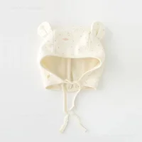 Summer New Sunscreen Breathable Baby Hat Children's Foreign Style Thin Sunshade Hats Cute Boy Girl Infant Comfortable Cotton Cap 2