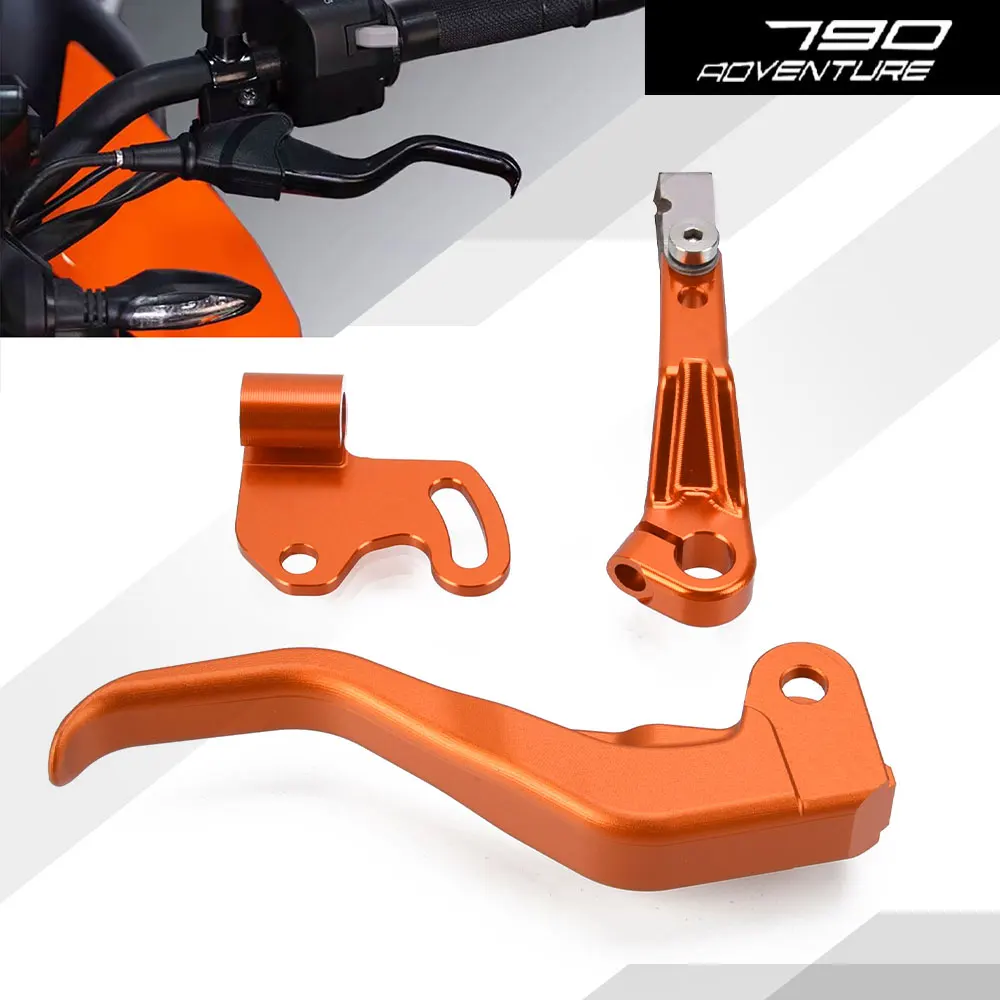 

790 890 ADV S R Motorcycle Short 10% Force Reduction Clutch Lever Save Effort Conversion For 790 Adventure S/R 890 ADVENTURE S/R
