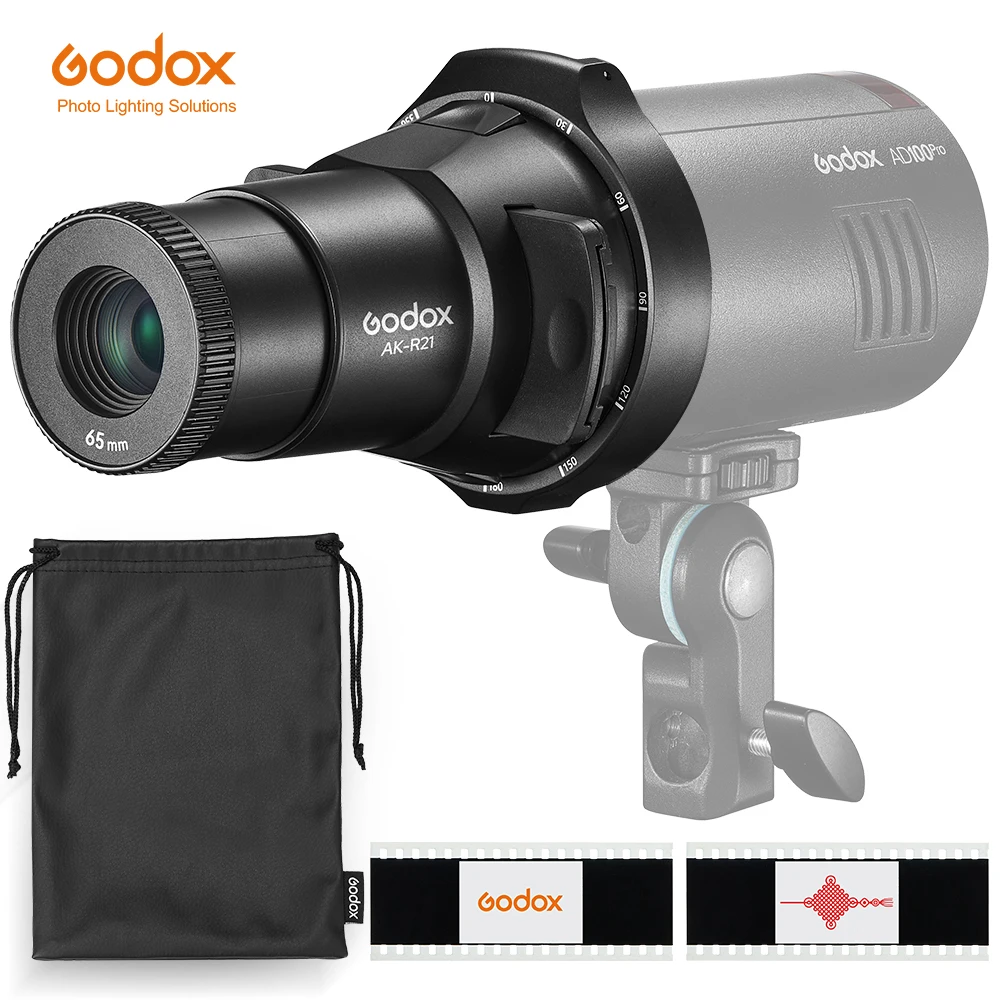 Godox – tête de Flash ronde AD200 H200R V1, porte ... – Grandado