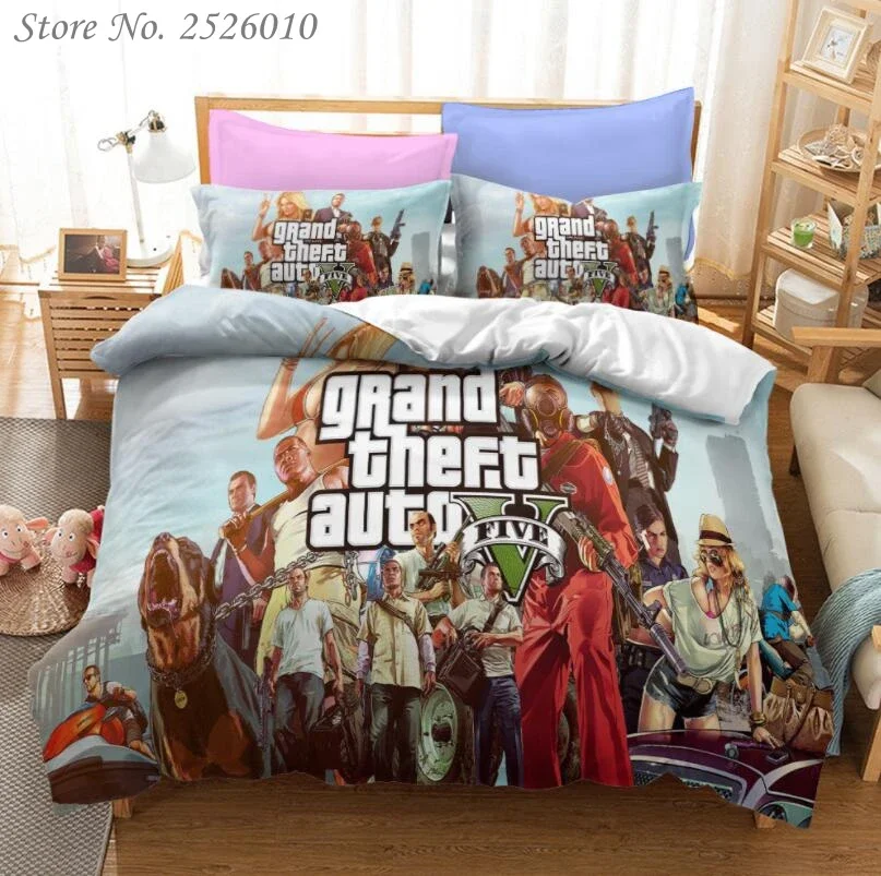 COD Game-Parure de lit Call of Duty Gamer pour enfants, ensemble de  literie, housse de lit, housse de couette, taie d'oreiller, taille King et  Queen - AliExpress