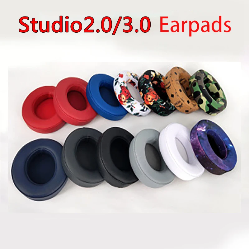 Per Beats Studio 2 3 Auricolari Wireless/Cablati Cuffie Custodia Per Cuffie Compatibile Con Bluetooth Custodia Morbida Cuscino Per Auricolari Di Ricam