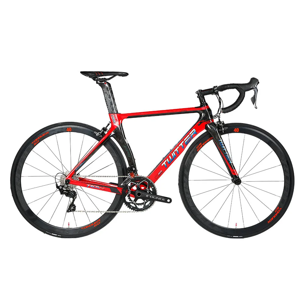 TWITTER T10 bicicleta105 R7000-22S 700c дорожный велосипед с v-тормозом для мужчин карбоновый
