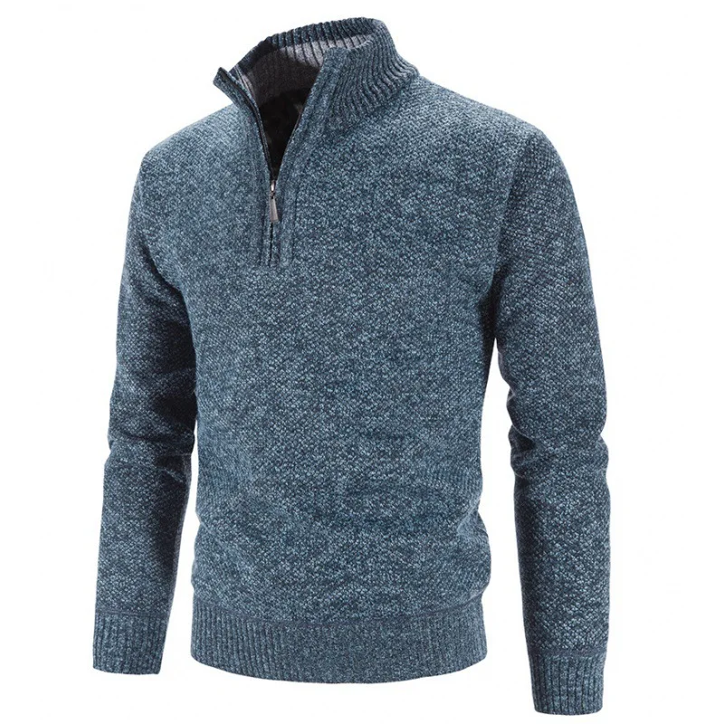 

Fashion Men's Sweaters for Winter Oversize High Quality Casual Warm Thick Knitted Pullovers Tops Husband Father's Gift