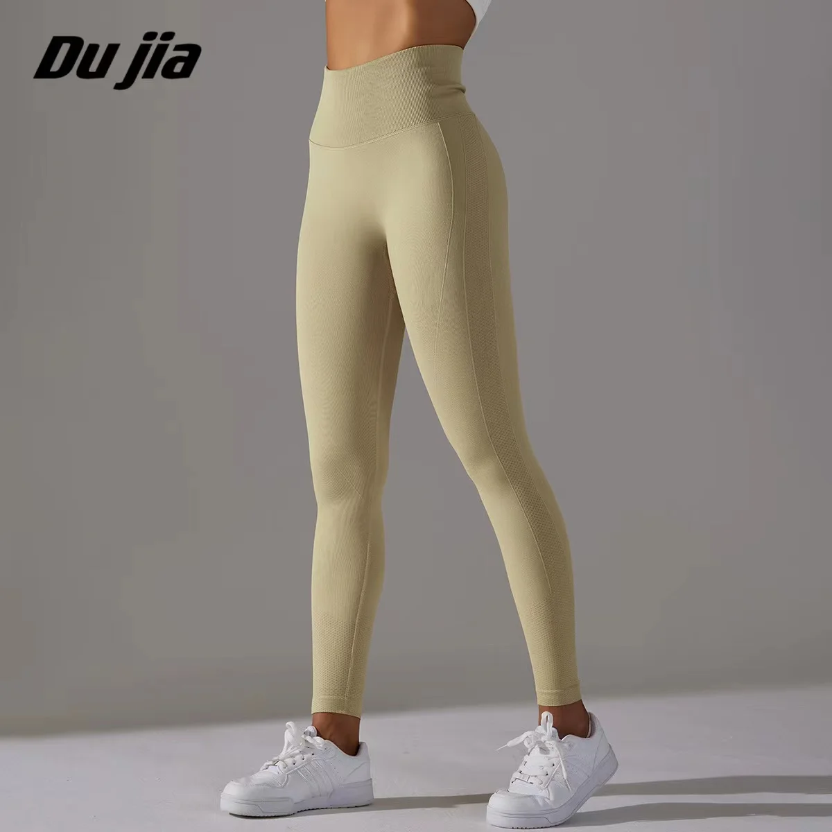Nuovi Leggings Senza Cuciture Per Il Contorno Per Le Donne Allenamento Palestra Legging Vita Alta Fitness Yoga Pantaloni Butt Booty Legging Plus Colla