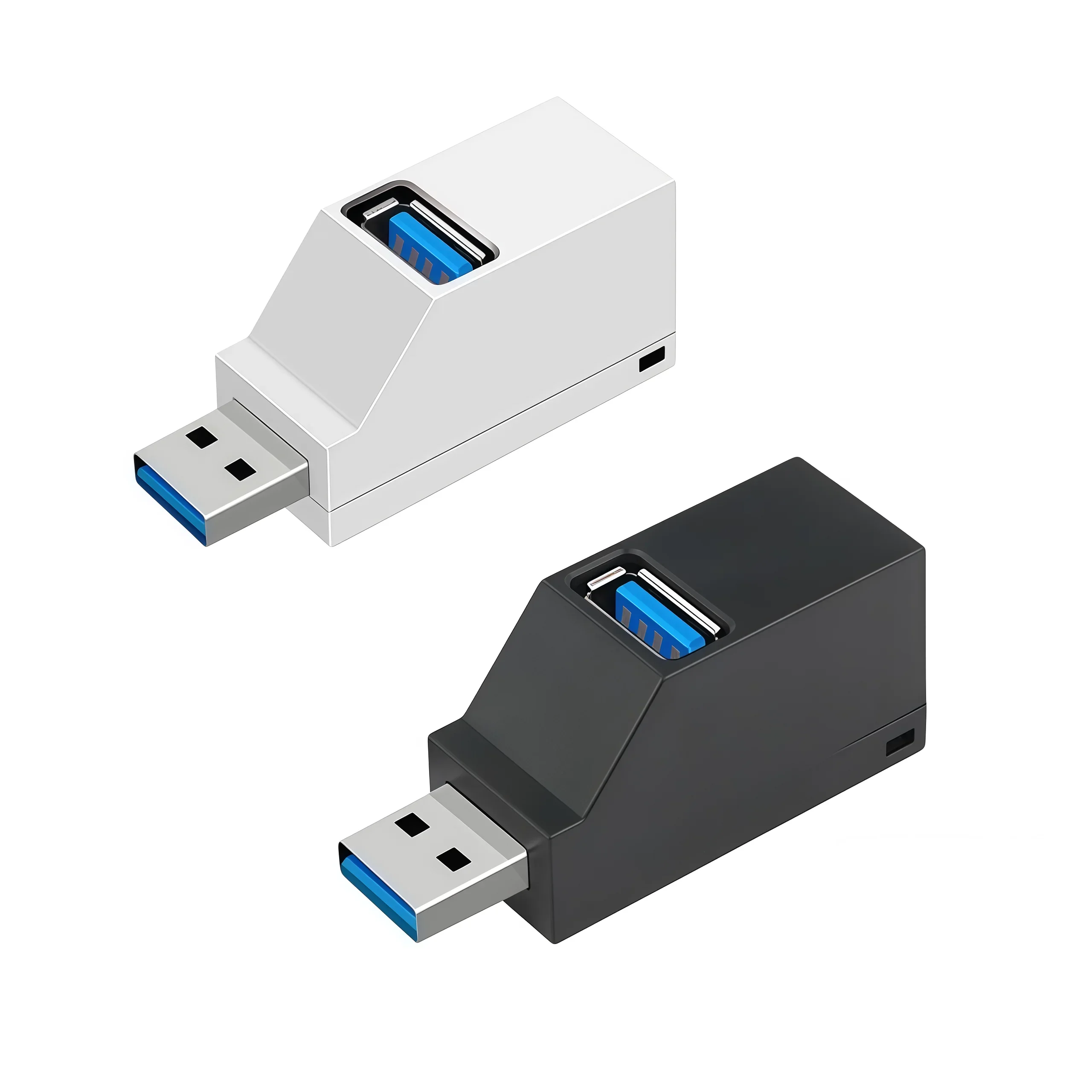 3-Port USB 3.0 Hub Adapter - Plug and Play, No Driver Needed