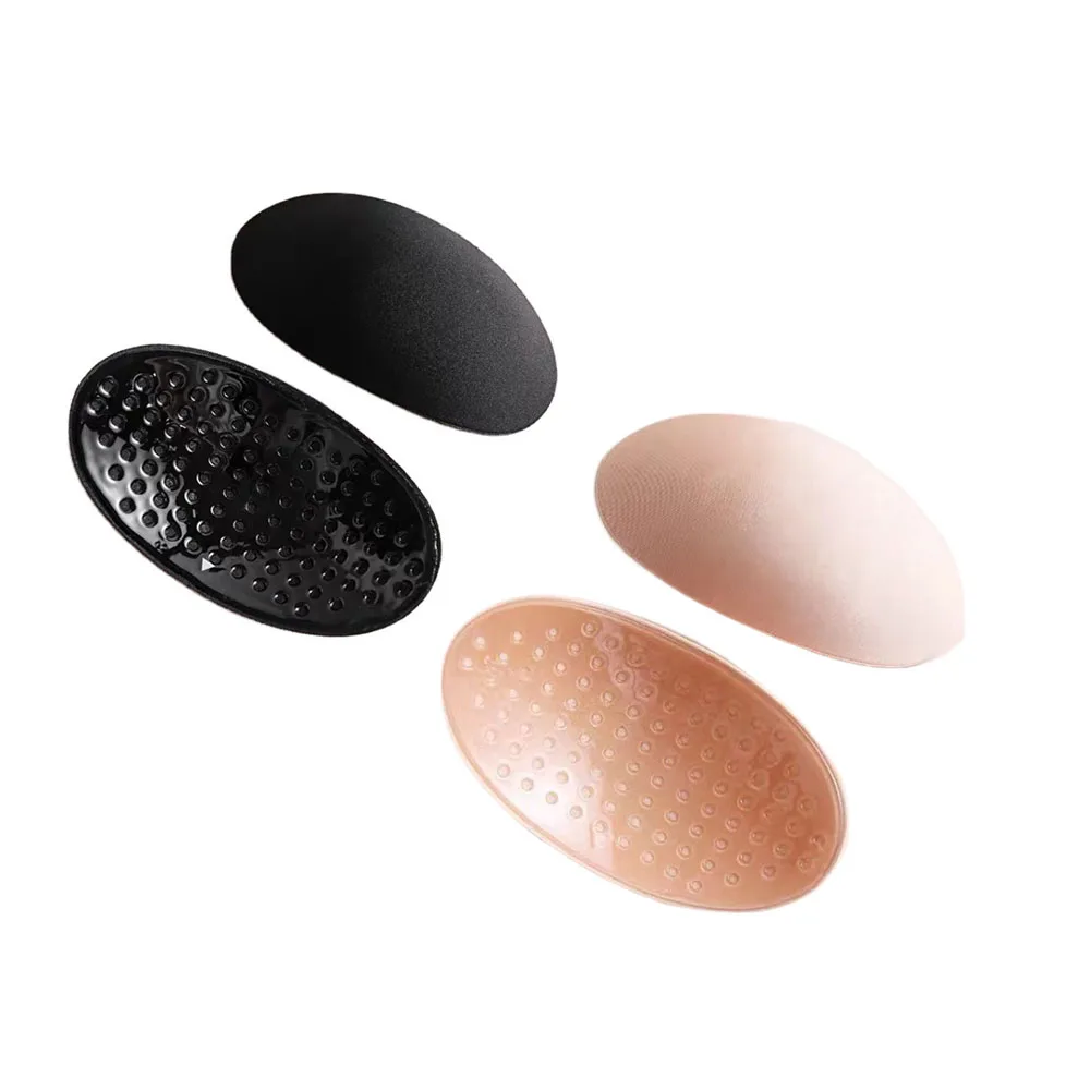 1Pair Invisible Shoulder Pad Detachable Breathable Silicone Shoulder Pad Anti-Skid Adhesive Sticky For Women Men Right Angle