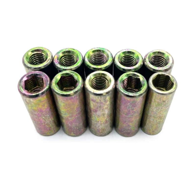 20Pcs/pack Metric Thread Bass Guitar Rod Nut Guitar Rod Buckle Adjust Connector 24BD