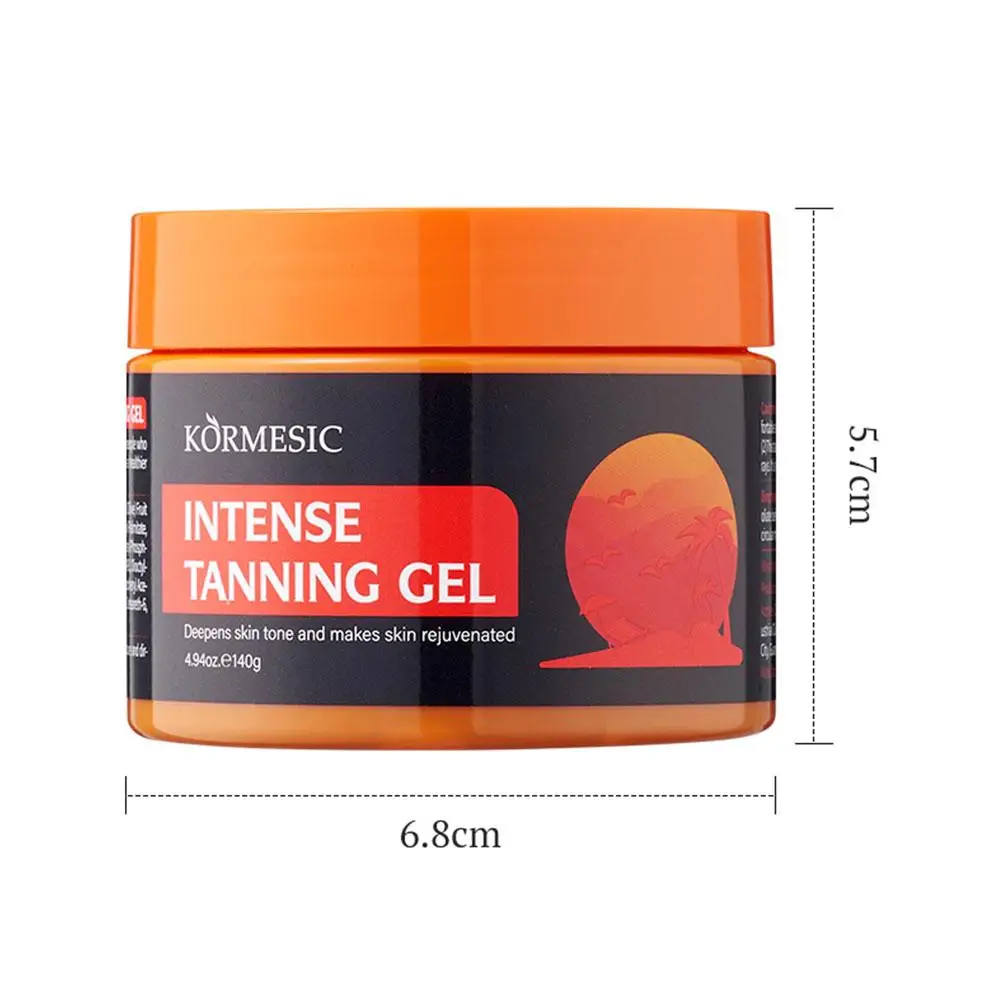 140ml Tanning Mousse Cream Body Self Tanner Bronzer Instant Nourish Natural Sunless Self Solarium Tanning Facial Lotion